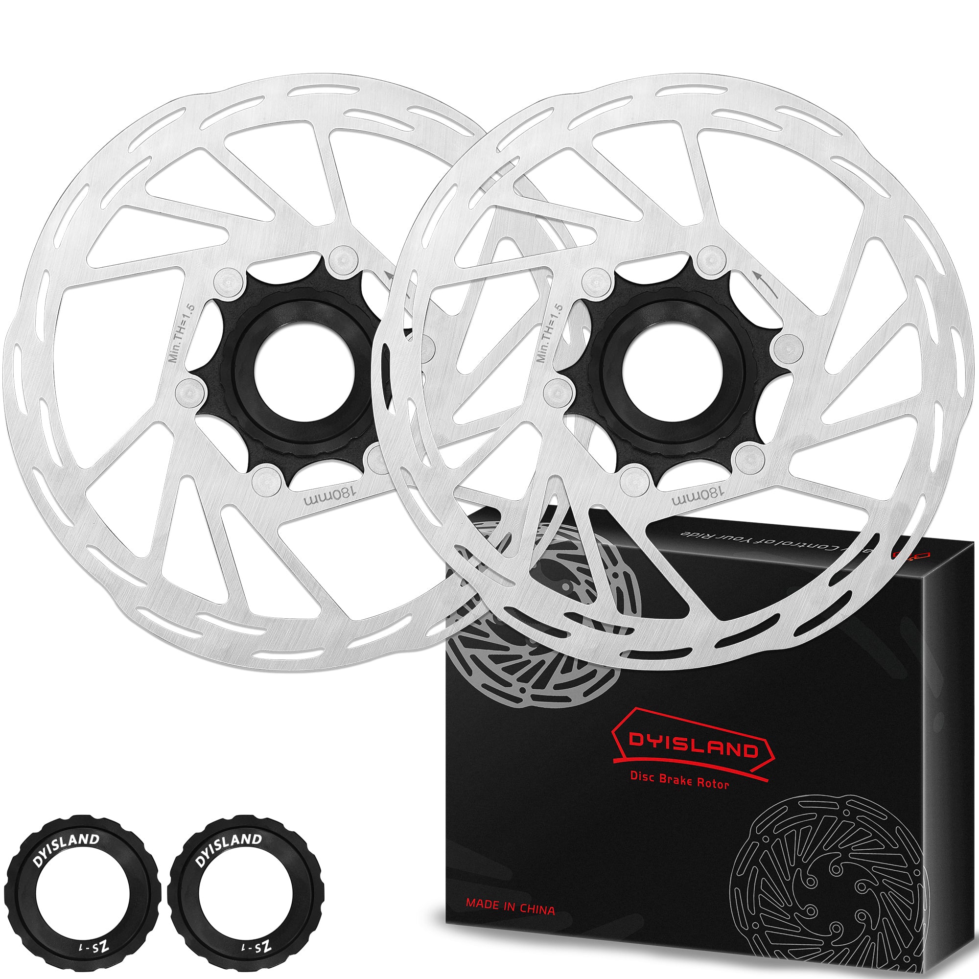 DYISLAND Bicycle Brake Rotor CenterLock Disc Brake Rotor