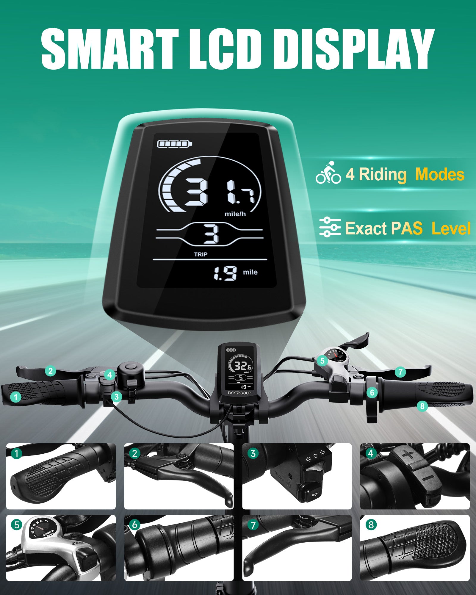 GOSEN Q3 Folding Electric Bike to CA