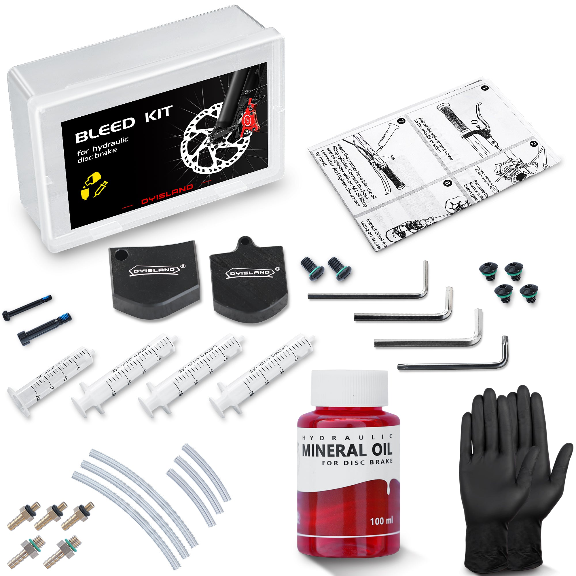 Kit De Purga Para Frenos Hidráulicos Clarks M2 Y M3 Con