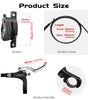 DYISLAND SD-230 4-Piston MTB Hydraulic Disc Brake Set