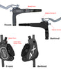 DYISLAND SD-230 4-Kolben MTB Hydraulisches Scheibenbremsenset