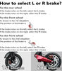 DYISLAND LD-210 2-Pistons Hydraulic Disc Brake Set  For E- Scooter
