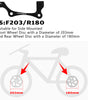 DYISLAND 74mm Standard Brake Bracket