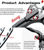 DYISLAND LD-200PLUS 2-Pistons Hydraulic Disc Brake Set  for E-Bike