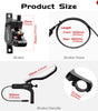 DYISLAND LD-200 2-Kolben Hydraulisches Scheibenbremsenset für E-Bike