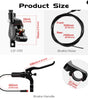 DYISLAND LD-210 2-Pistons Hydraulic Disc Brake Set  For E- Scooter