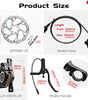 DYISLAND LD-200PLUS 2-Pistons Hydraulic Disc Brake Set  for E-Bike
