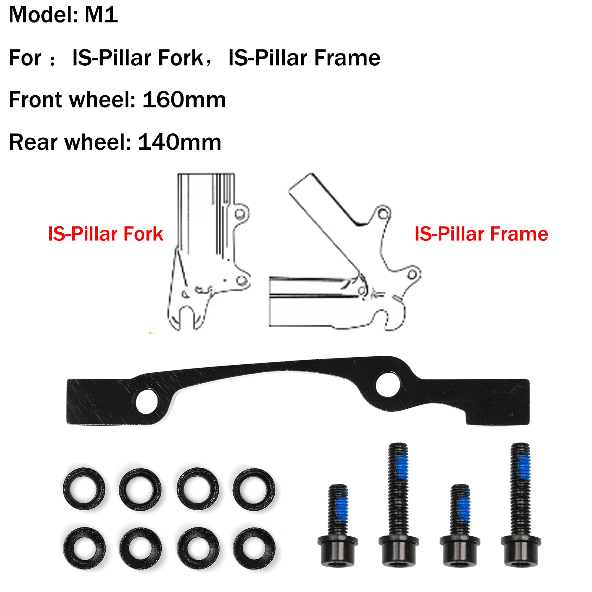 DYISLAND LD-200PLUS & LD4X-300 Brake Bracket