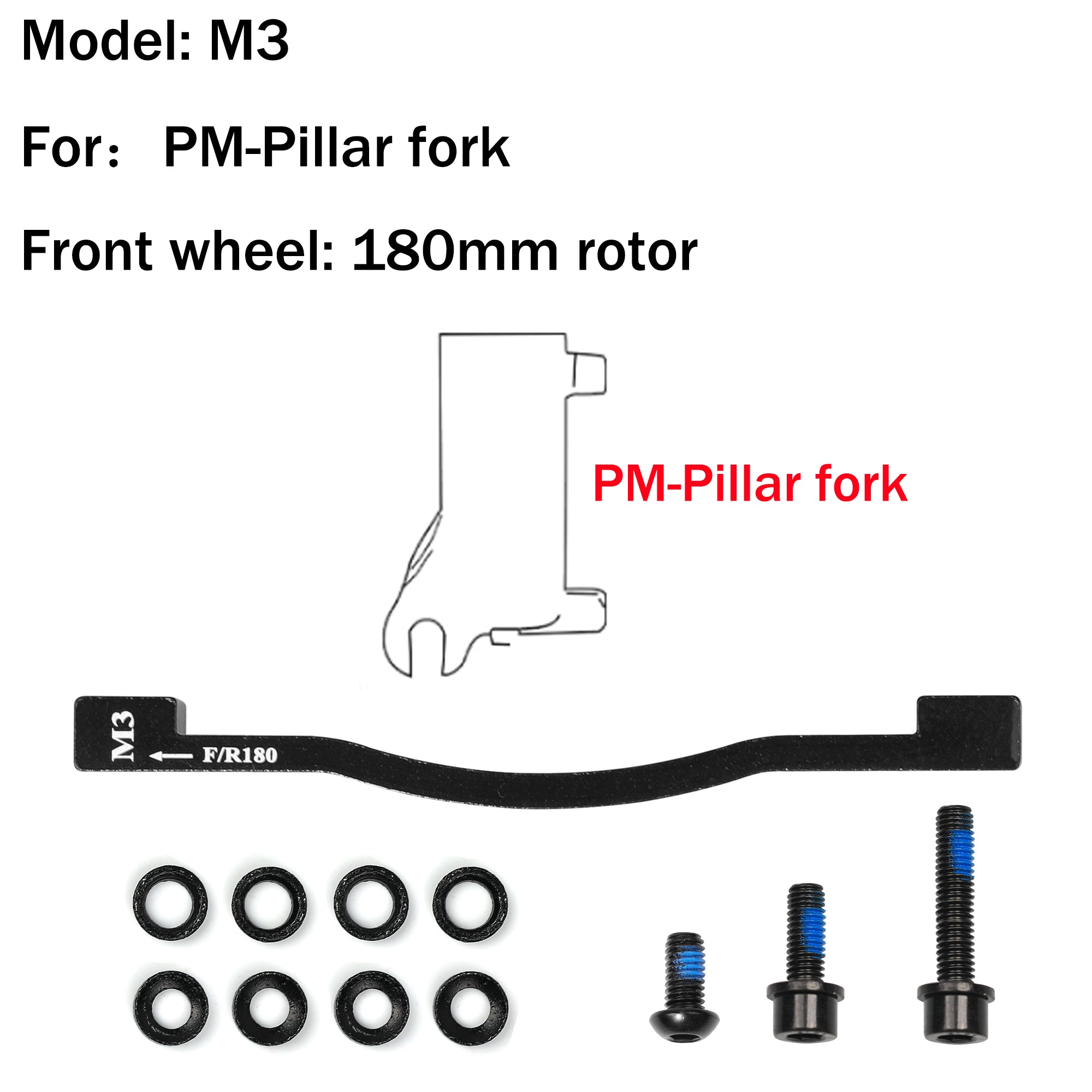 DYISLAND LD-200PLUS & LD4X-300 Brake Bracket