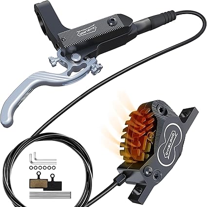 DYISLAND SD-230 4-Piston MTB Hydraulic Disc Brake Set