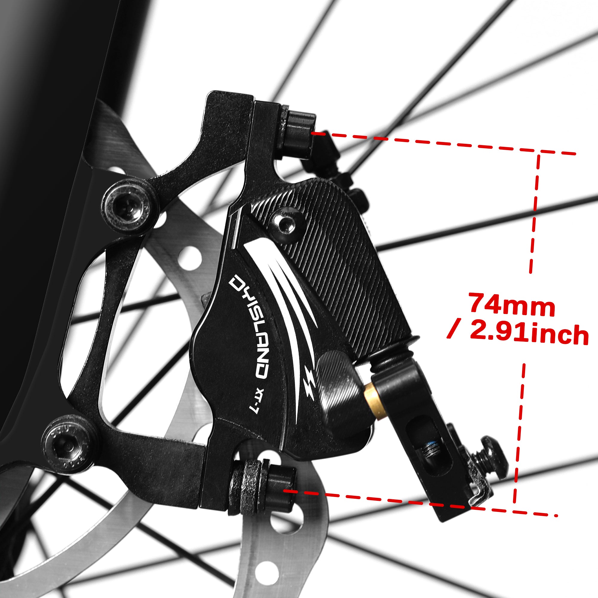 DYISLAND XT-7 Hydraulic Disc Brakes Calipers