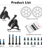 DYISLAND XT-8 Cable Actuated Road Bicycle Hydraulic Disc Brakes kit