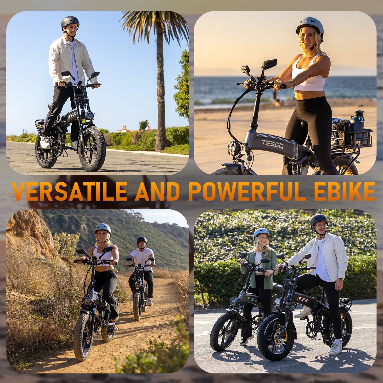 TESGO Seeker Pro Folding Electric Bike to CA