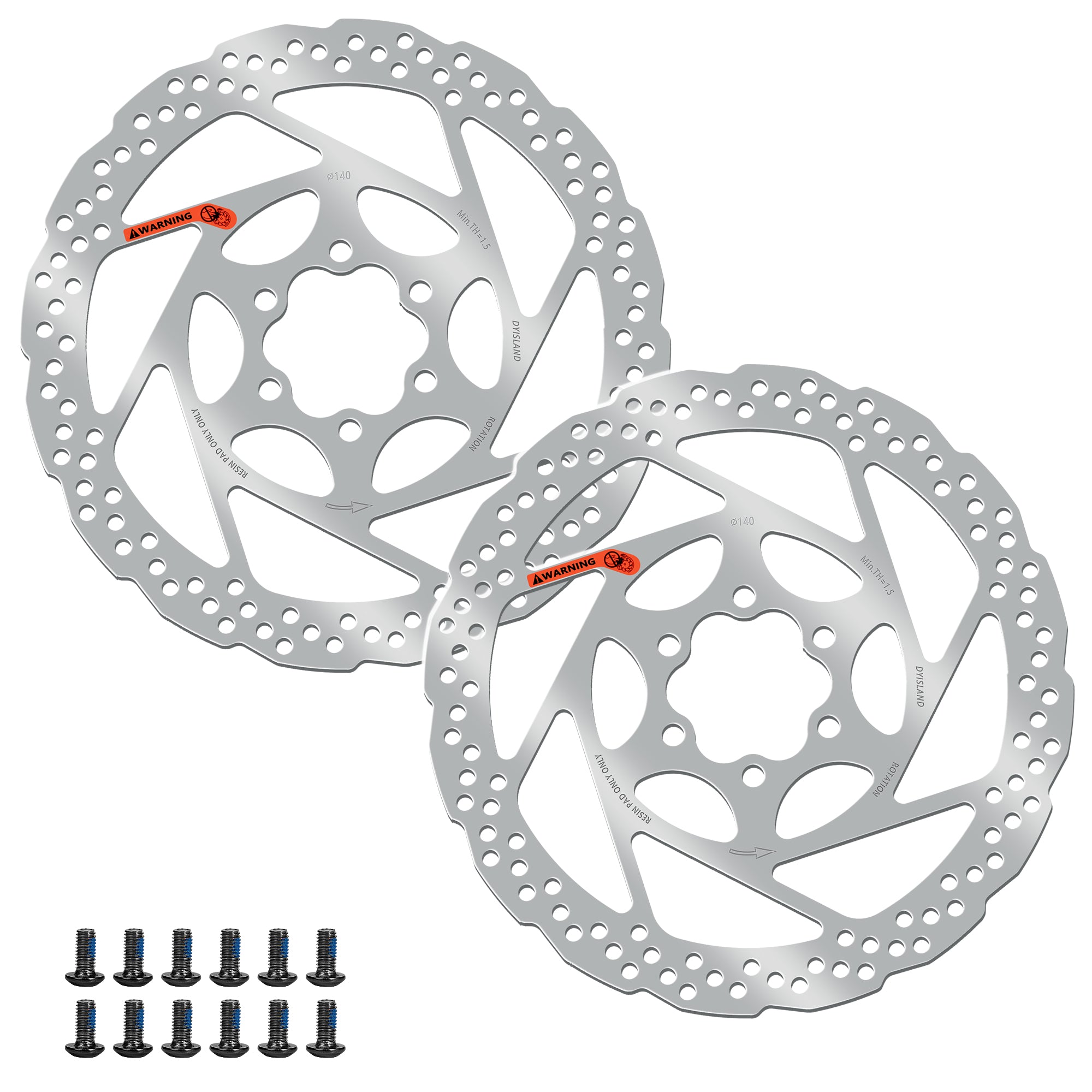 DYISLAND Upgraded Brake Rotor – Orange Tag Edition
