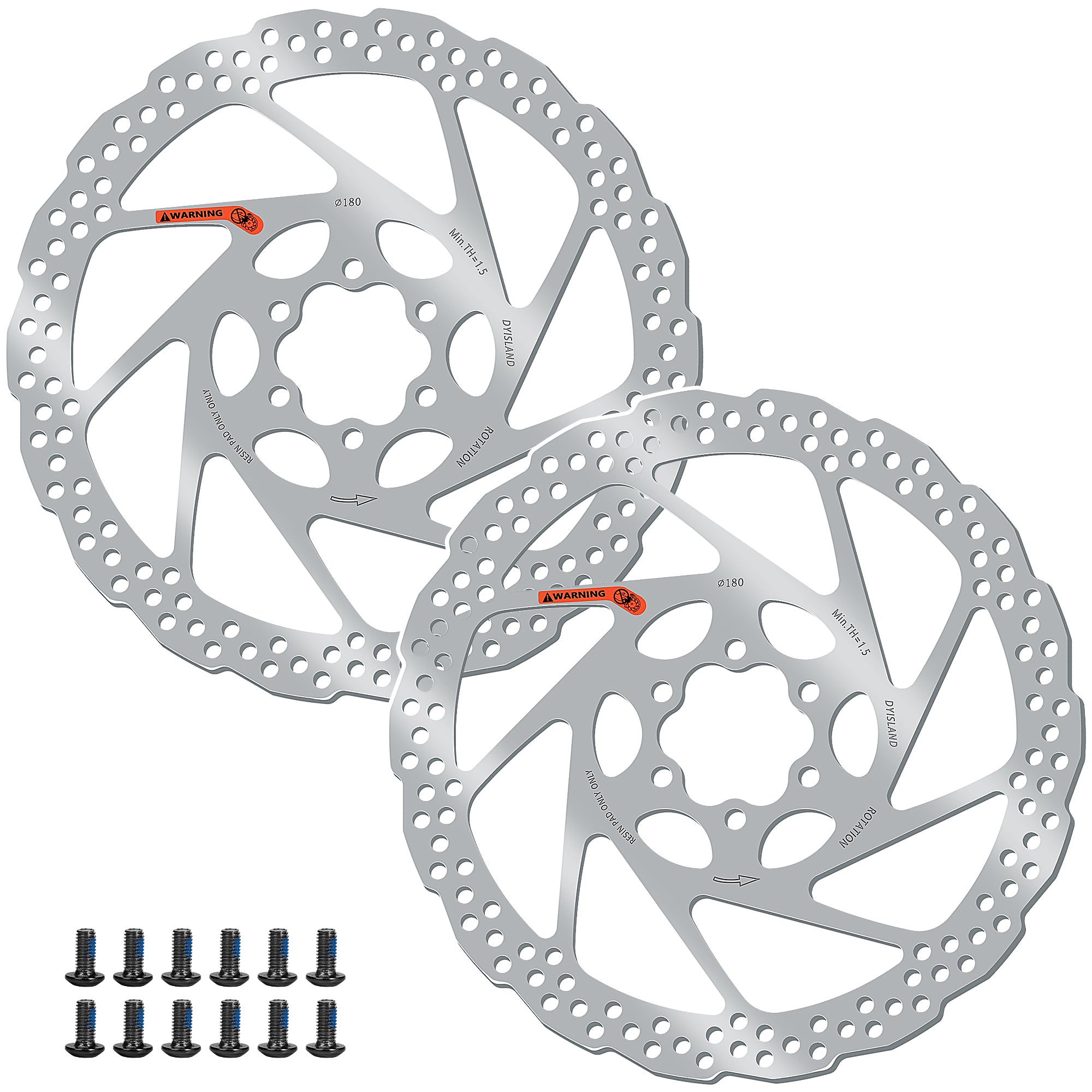 DYISLAND Upgraded Brake Rotor – Orange Tag Edition