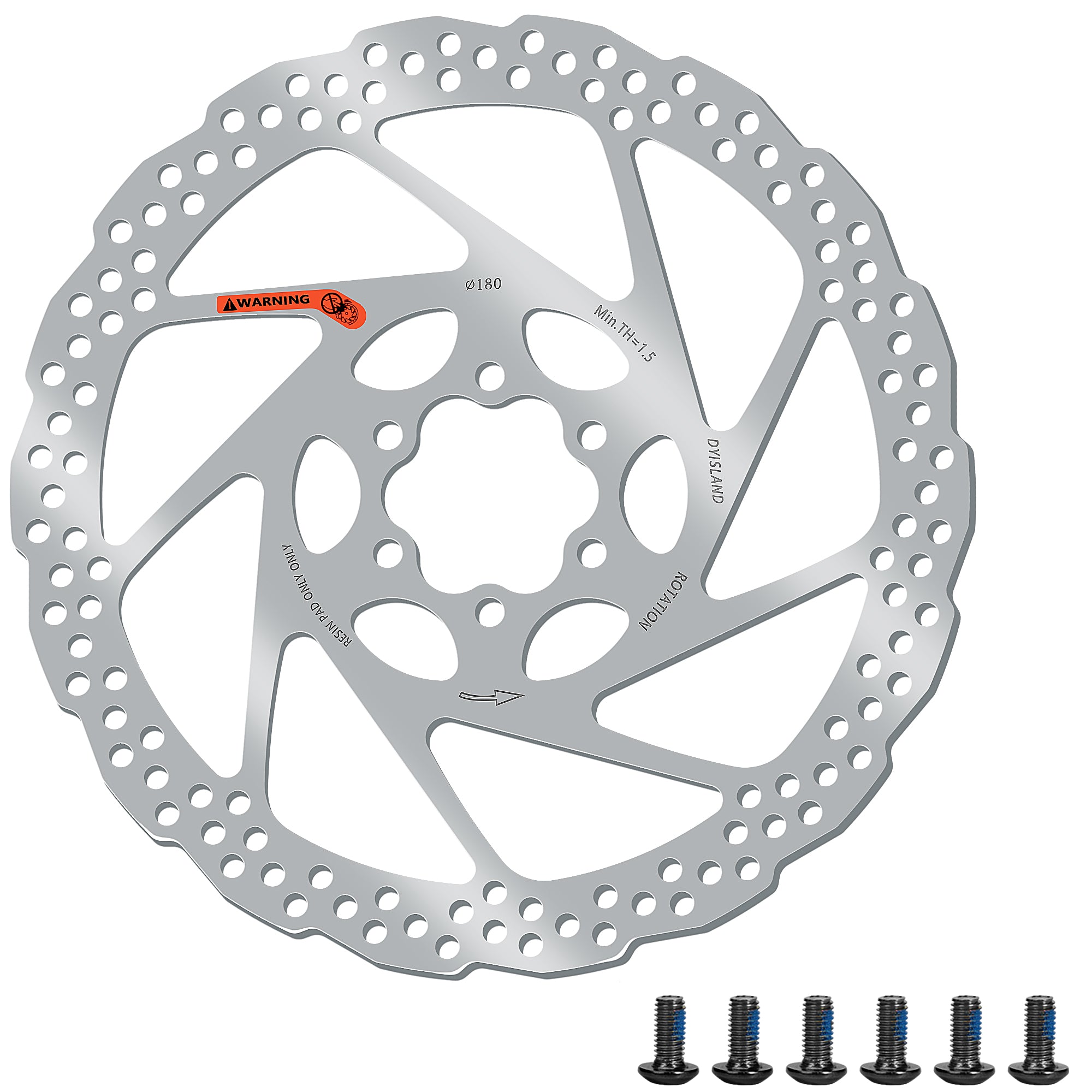 DYISLAND Upgraded Brake Rotor – Orange Tag Edition
