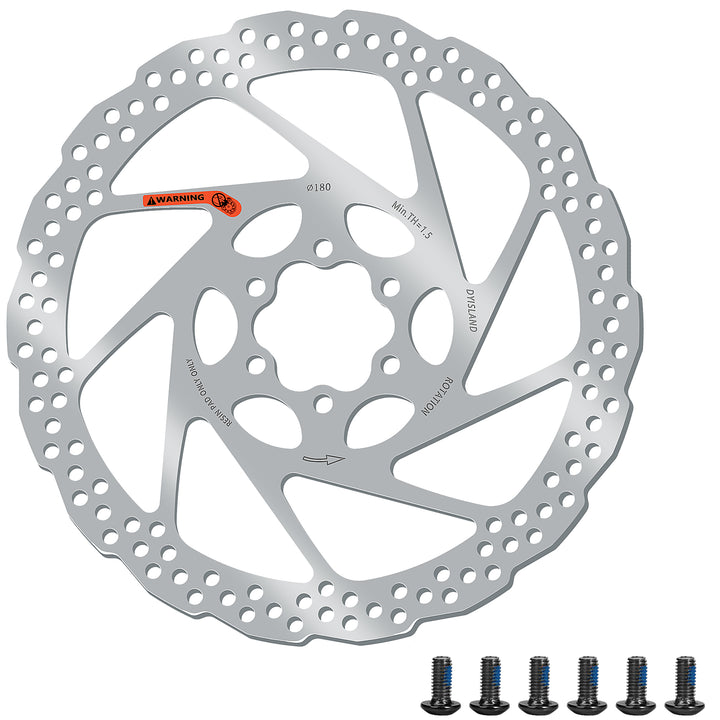 DYISLAND High Quality Orange Label 140mm 160mm 180mm-1.8MM Thickness Bike Disc Brake Rotor