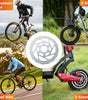 Disco de freno de disco de acero inoxidable para bicicleta de 1,8 de grosor.