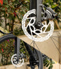 Disco de freno de disco de acero inoxidable para bicicleta de 1,8 de grosor.