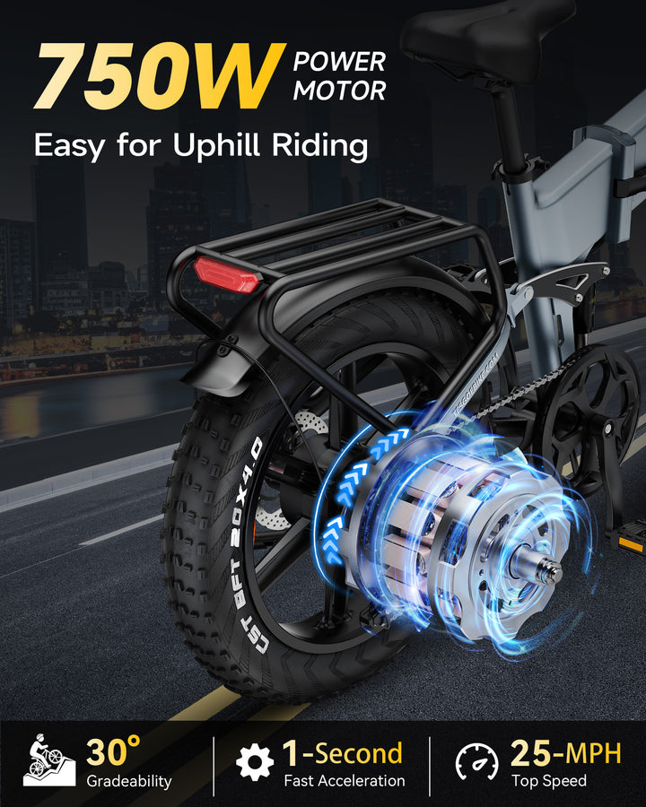 TESGO Seeker Hum Folding Electric Bike to US
