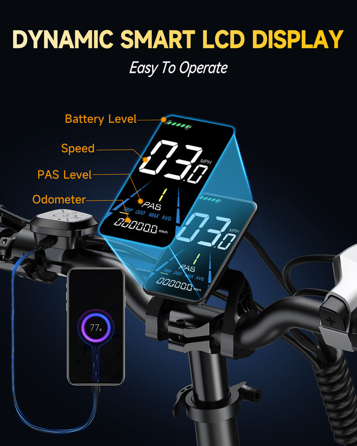 TESGO Seeker Hum Folding Electric Bike to US