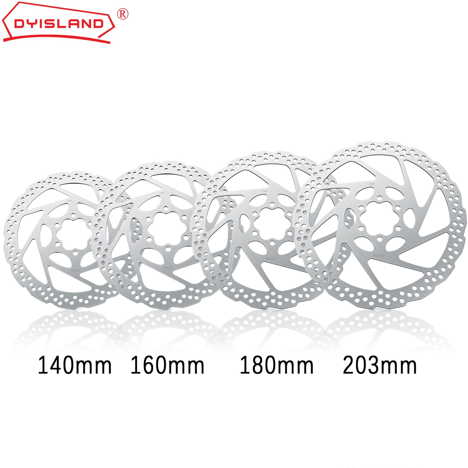 Bicycle Stainless Steel Disc Brake Disc 1.8 Thickness