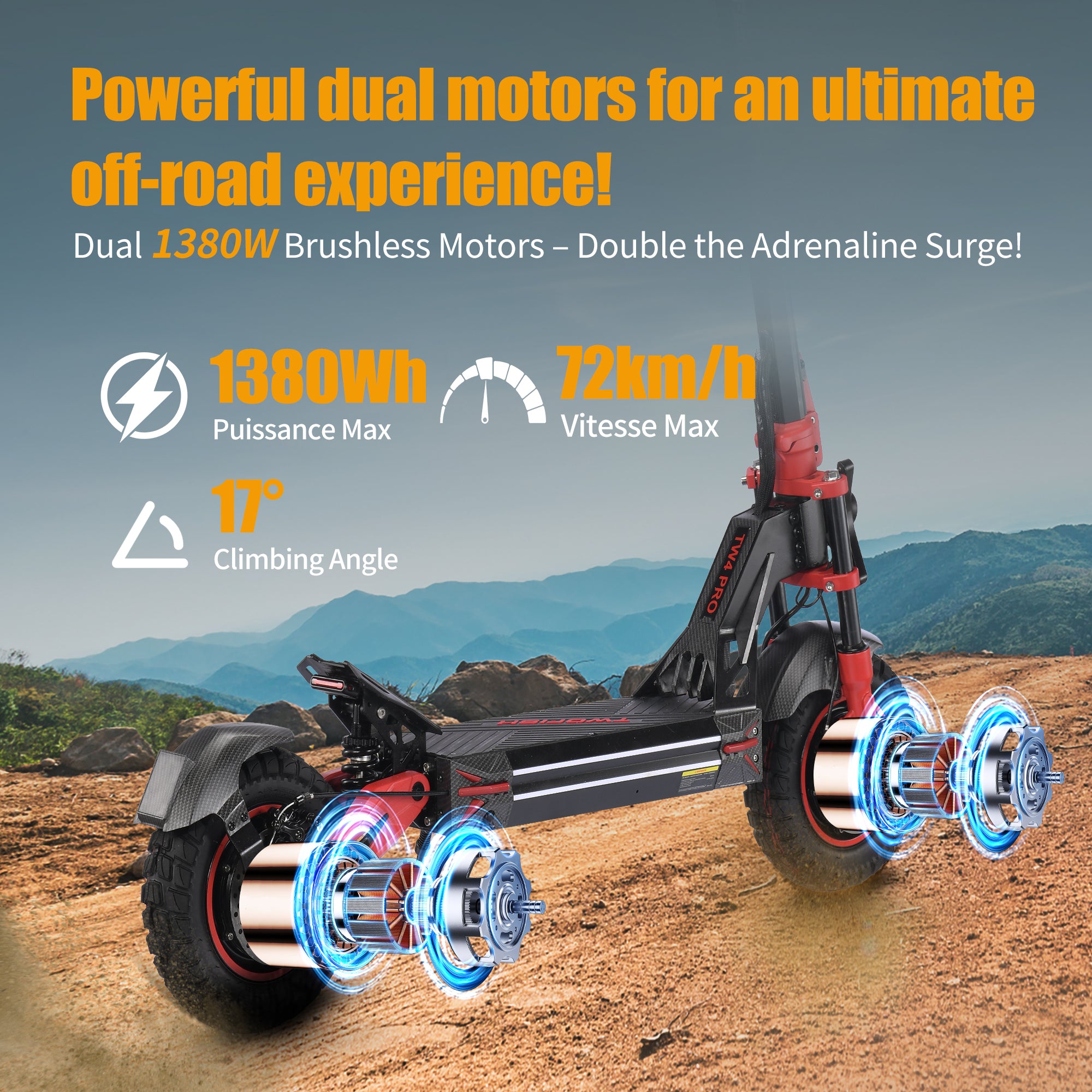 TWOFISH TW4 PRO Electric Scooter（EU）