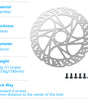 DYISLAND Bicycle Stainless Steel Disc Brake Disc 2.8 Thickness
