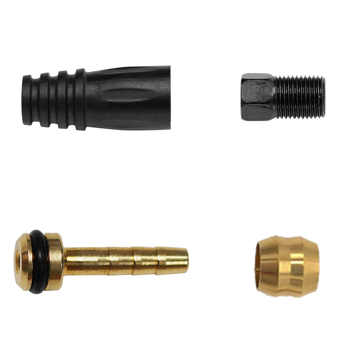 DYISLAND  DH09  Copper sleeve copper needle, rubber sleeve and locking screw set