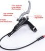 DYISLAND LD-240 Dual-Piston E-Scooters Hydraulic Disc Brake Kit for KUKirin G2 Master / G2 Max Electric Scooters