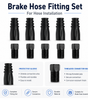 DYISLAND Hydraulic Brake Hose Connector Pin BH59/BH10 Oil Needle Olive Head Tightening Screw Protective Cover