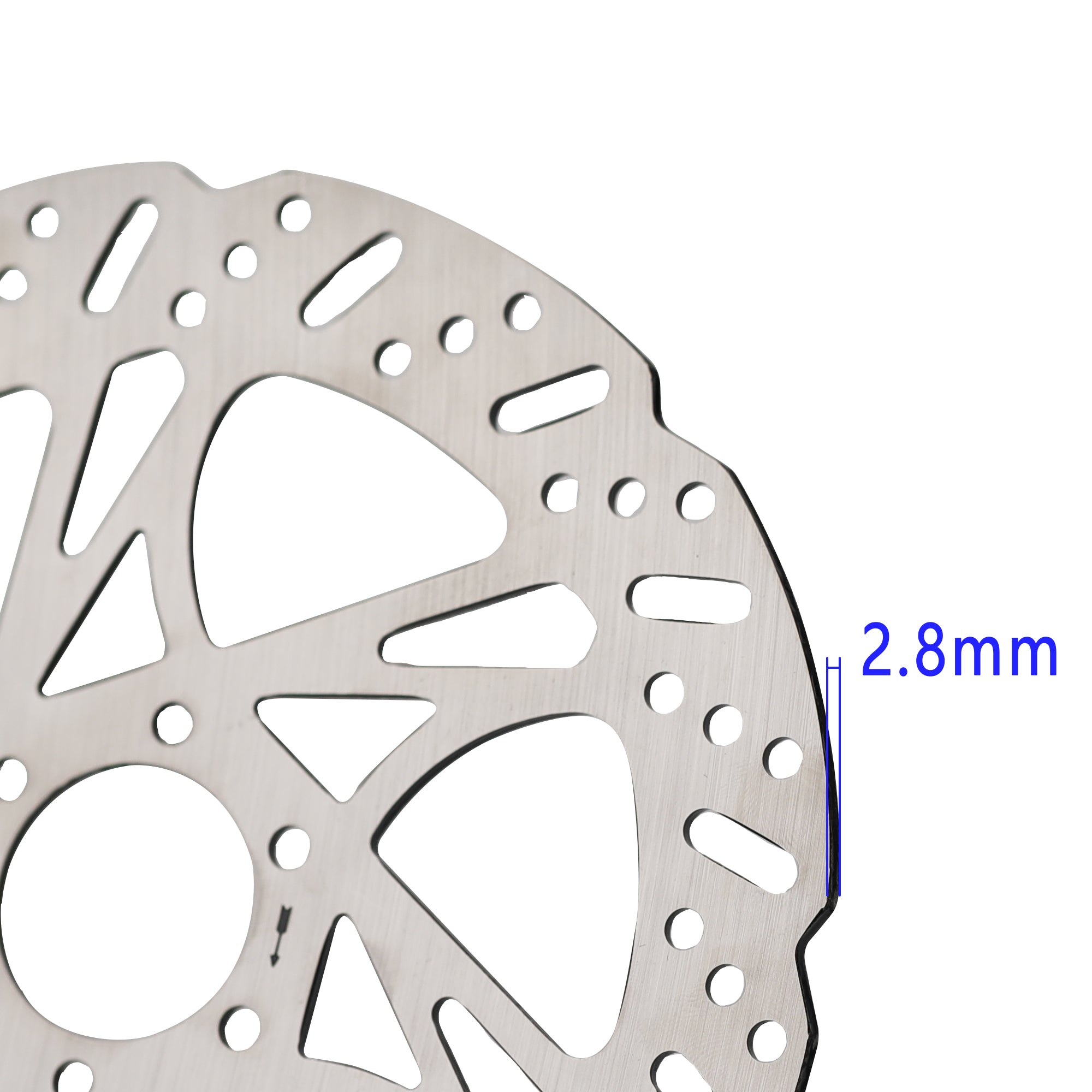DYISLAND Bicycle Stainless Steel Disc Brake Disc 2.8 Thickness