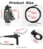 DYISLAND LD-240 Dual-Piston E-Scooters Hydraulic Disc Brake Kit for KUKirin G2 Master / G2 Max Electric Scooters