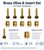 DYISLAND Hydraulic Brake Hose Connector Pin BH59/BH10 Oil Needle Olive Head Tightening Screw Protective Cover