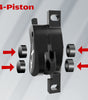 DYISLAND SD-230 4-Kolben MTB Hydraulisches Scheibenbremsenset 