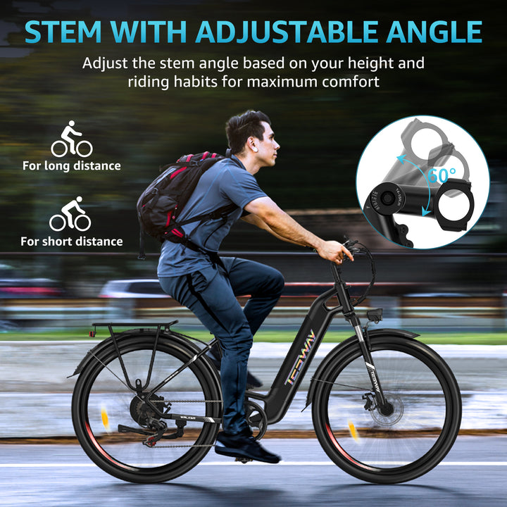 TESWAY WALKER Electric Bike to CA