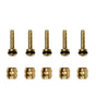 DYISLAND Hydraulic Brake Hose Connector Pin BH59/BH10 Oil Needle Olive Head Tightening Screw Protective Cover