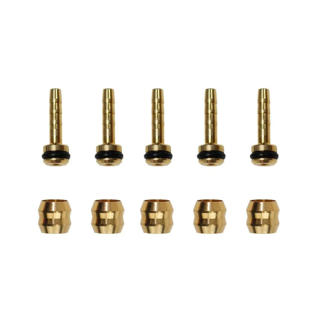 DYISLAND Hydraulic Brake Hose Connector Pin BH59/BH10 Oil Needle Olive Head Tightening Screw Protective Cover