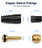 DYISLAND Hydraulic Brake Hose Connector Pin BH59/BH10 Oil Needle Olive Head Tightening Screw Protective Cover