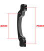 DYISLAND 74mm Standard Brake Bracket