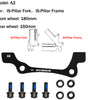 DYISLAND 74mm Standard Brake Bracket