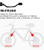 DYISLAND 74mm Standard Brake Bracket