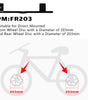DYISLAND 74mm Standard Brake Bracket