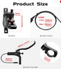 DYISLAND LD-200 2-Kolben Hydraulisches Scheibenbremsenset für E-Bike 