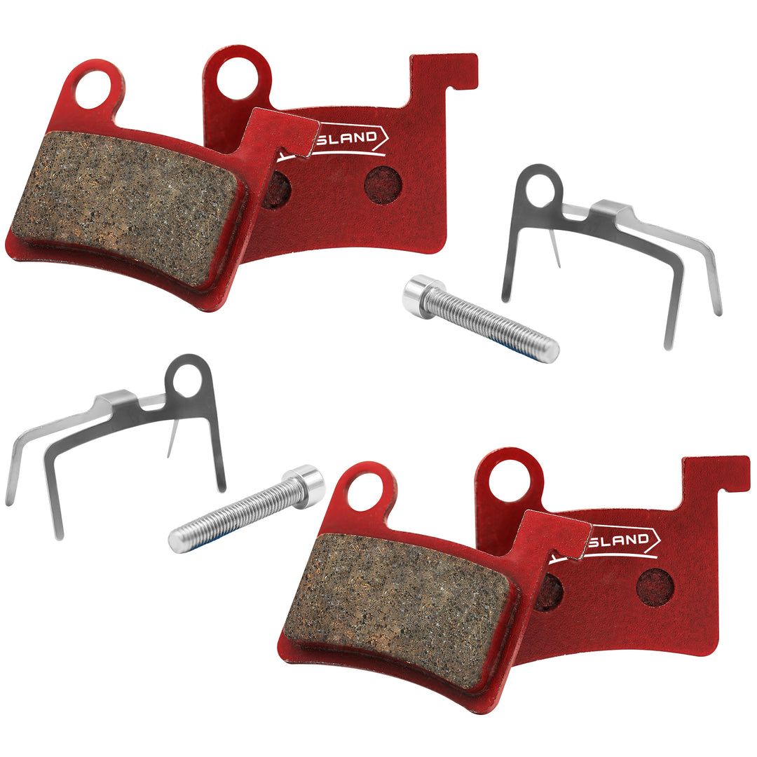 DYISLAND MT600 Electric Bike Disc Brake Pad Two Pairs, Suitable LD-200PLUS LD4X-600