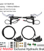 DYISLAND LD-240 Dual-Piston E-Scooters Hydraulic Disc Brake Kit for KUKirin G2 Master / G2 Max Electric Scooters
