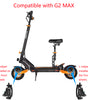 DYISLAND LD-240 Dual-Piston E-Scooters Hydraulic Disc Brake Kit for KUKirin G2 Master / G2 Max Electric Scooters