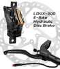DYISLAND LD4X-300 4-Kolben Hydraulisches Scheibenbremsenset für E-Bike 