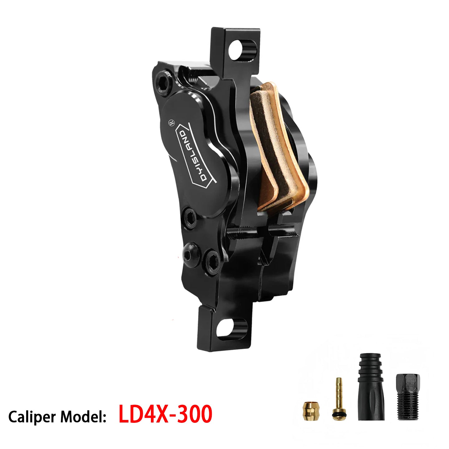 DYISLAND LD4X-300 4-Piston Hydraulic Disc Brake Caliper