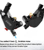 DYISLAND LD-210 2-Pistons Hydraulic Disc Brake Set  For E- Scooter